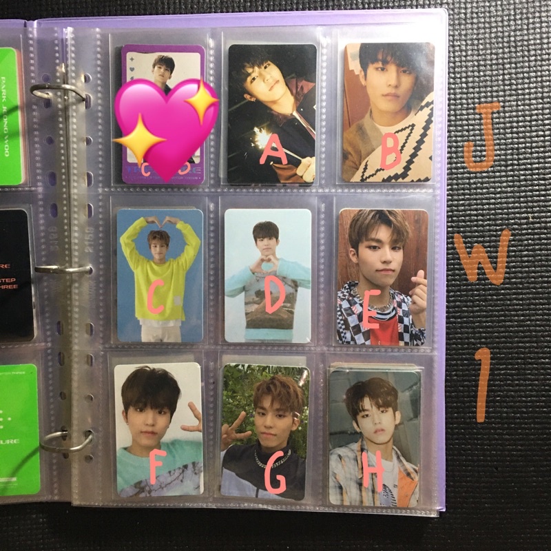 TREASURE JEONGWOO PHOTOCARD - Jeongwoo PC YGS CH 3 CH 1 2 3 first album