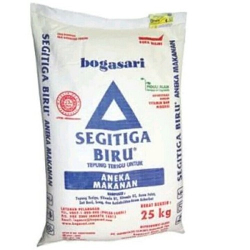 

Bandung - Tepung Terigu Segitiga Biru Protein Sedang 1 kg