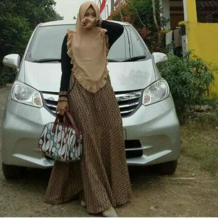 PL gamis batik faaliza syari
