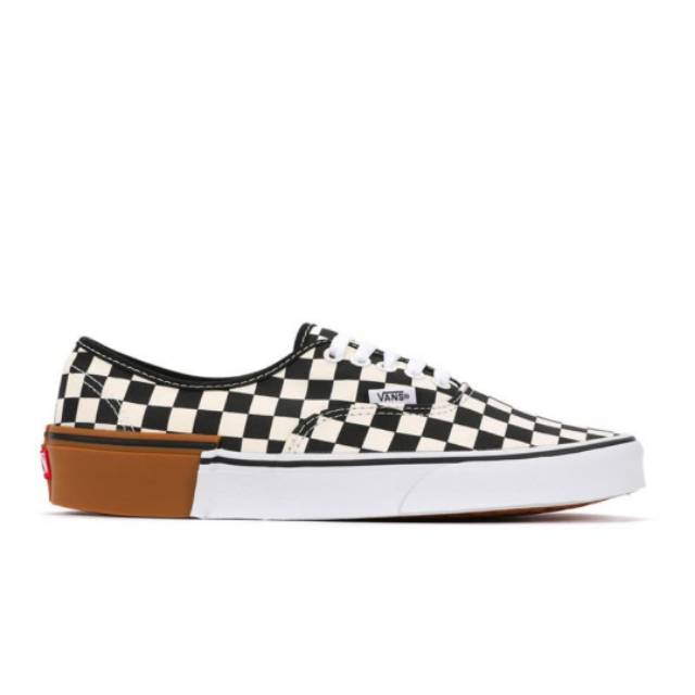 vans checkerboard gum