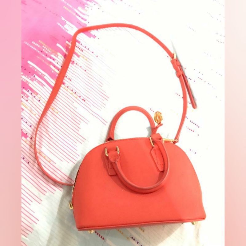 (New) DKNY Sling Bag Orange Original.