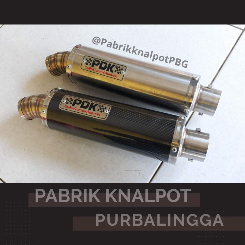 FULLSYSTEM KNALPOT PDK MOTOR RACING CARBON MOTOR NINJA , CBR LOKAL , CBR 150 , CBR 250