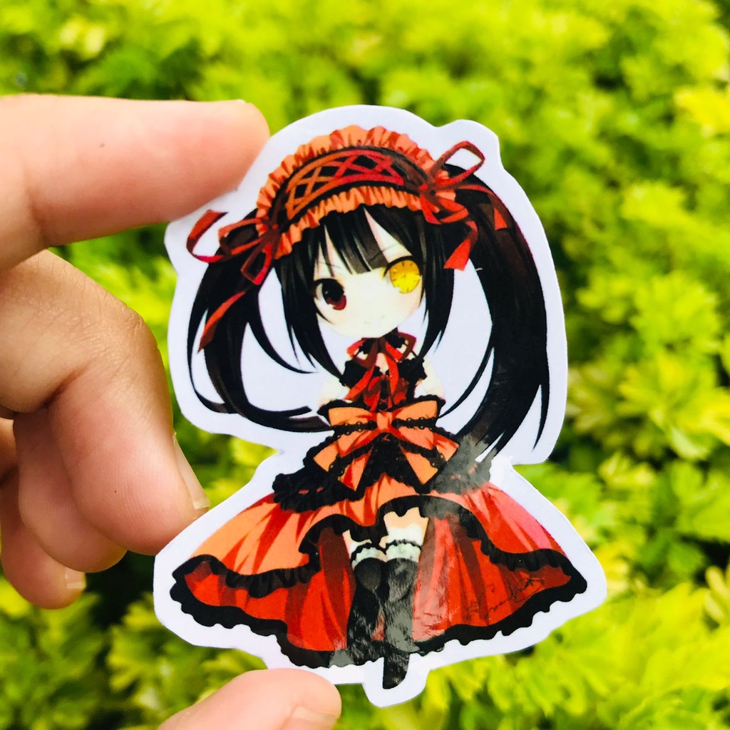 

Stiker Kurumi Tokisaki Kawaii Karakter Date A Live Karakter Anime Waifu Sejuta Umat