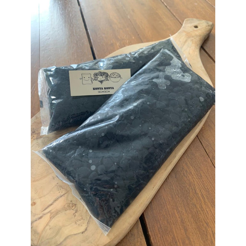 

konyaku boba/Shirataki boba/Ashitaba boba 250g