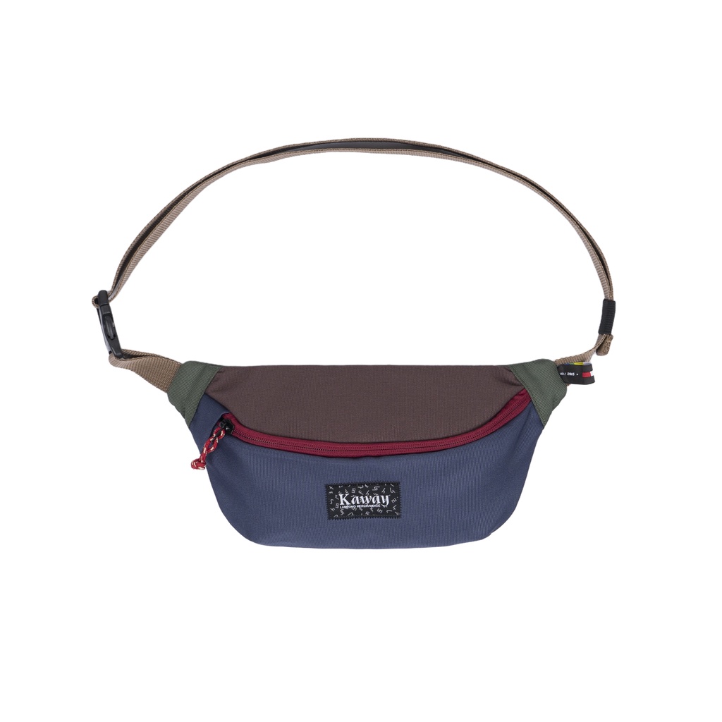 Waist Bag Beat - Kaway - Brown - Tas Pinggang - Murah Keren