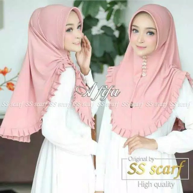 Obral jilbab Afifa by dnj collection MB38 Q By ATHAR (QATHAR08)