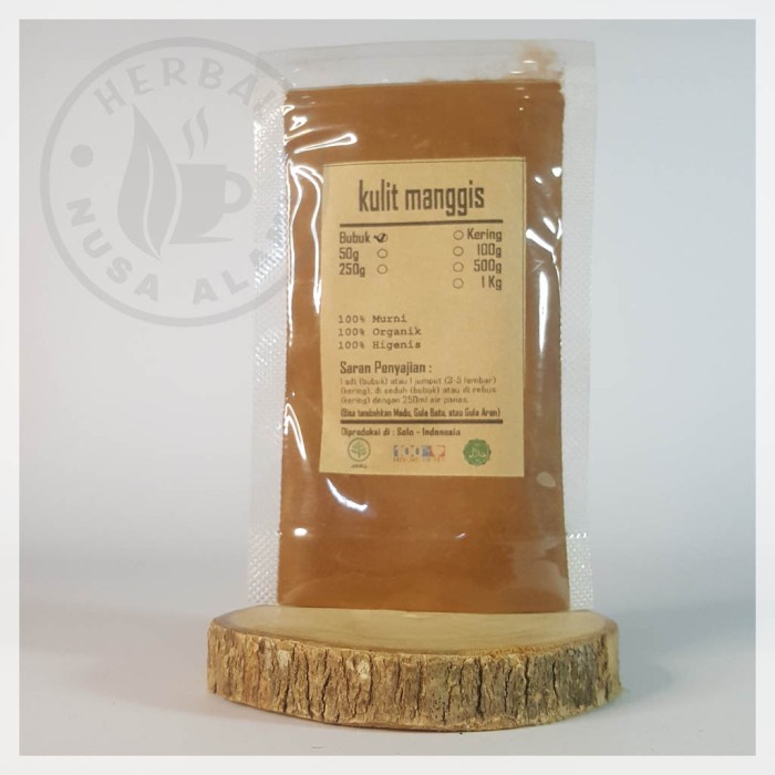 

KULIT MANGGIS BUBUK | MURNI | Garcinia Mangostana 100g