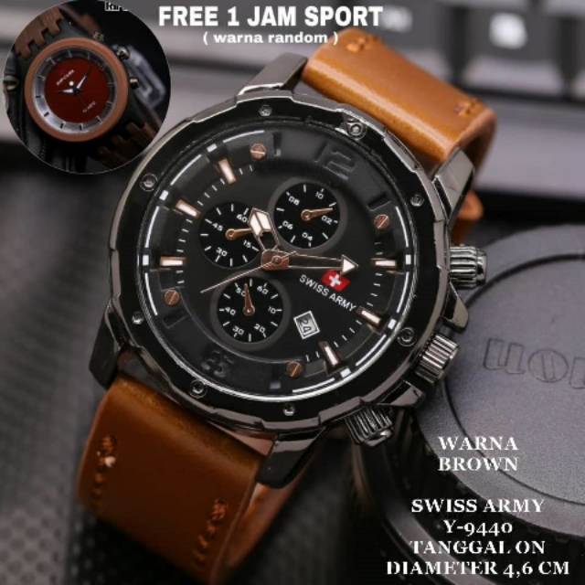 Jam Tangan PRIA BUY 1 GET 1