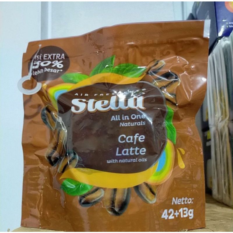 pengharum ruangan stella all in one cafelatte 55gram