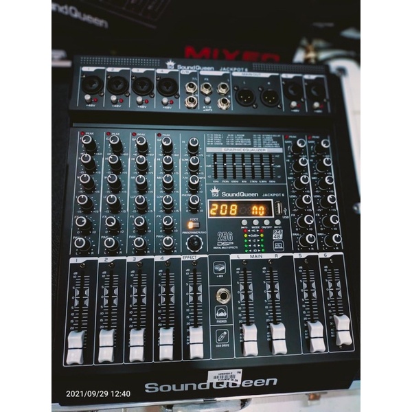 Mixer SoundQueen Jackpot 6 Original Jackpot6 channel free koper SQ Sound Queen
