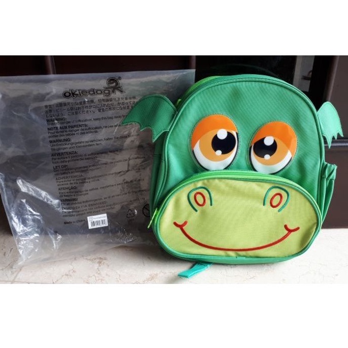 Tas sekolah backpack anak okiedog mothercare smiggle ORI dino dragon