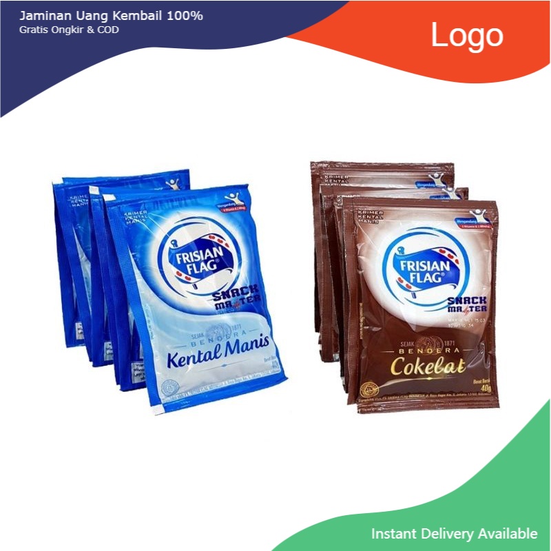 

Frisian Flag Susu Kental Manis 6 Sachet