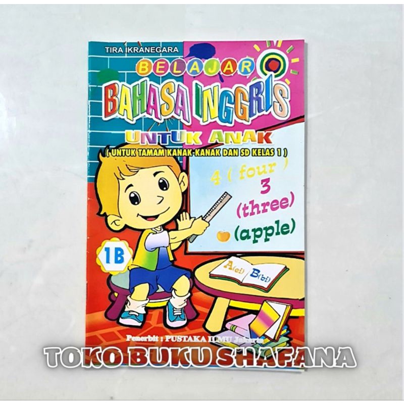 HARGA 2 BUKU : Belajar Bahasa Inggris 1A &amp; 1B Untuk Anak TK dan SD Kelas 1