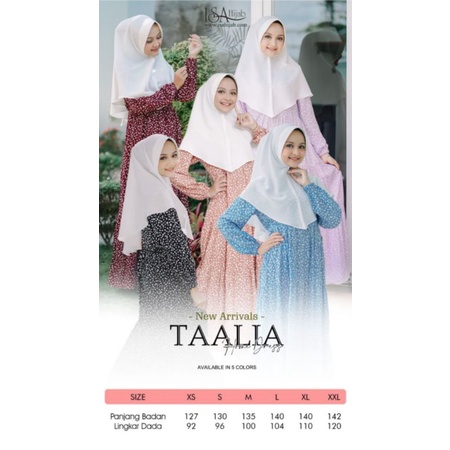 HOMEDRESS TAALIA BY ISA HIJAB HOMEDRESS COUPLE MOM& KIDS HOMEDRESS YANG SUPER NYAMAN UNTUK MENEMANI 