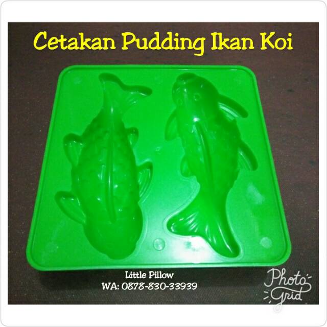 (KOI ISI 2) Cetakan Pudding/ Cetakan Agar Ikan Koi Besar