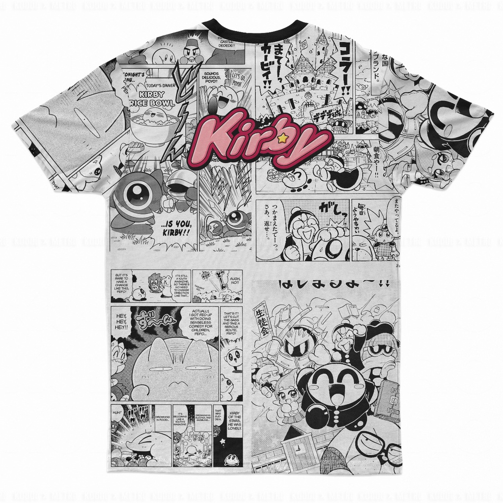 Jersey Kirby Fullprint Nintendo Unisex Comics