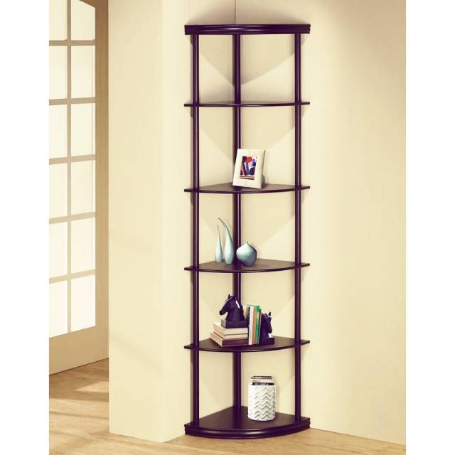 Rak pojok minimalis / lemari pojok minimalis