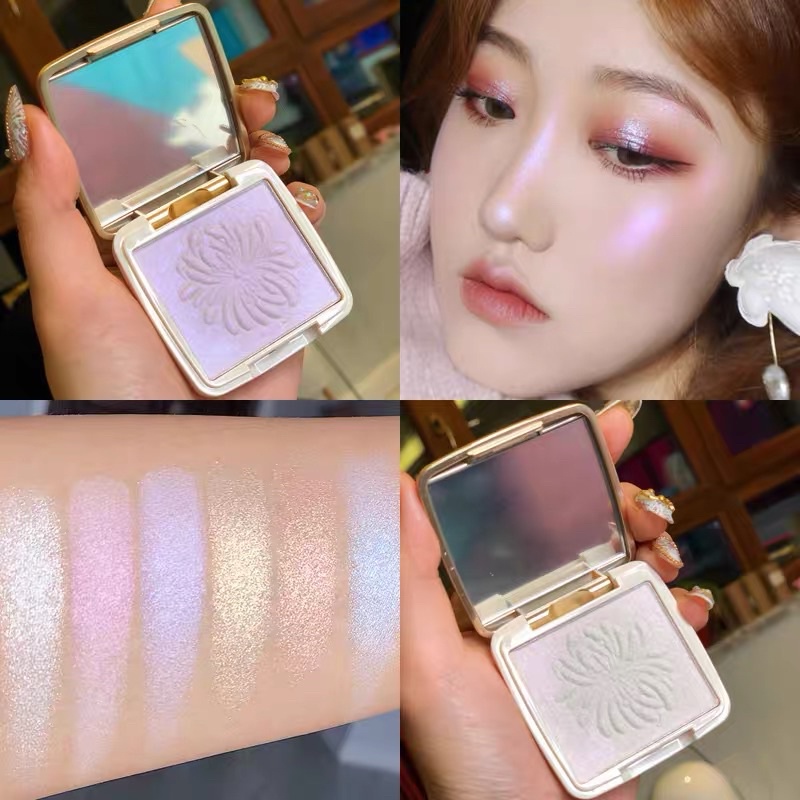 ❤️NOVO Highlighter Pallette Waterproof Glitter Highlighter Powder Make up