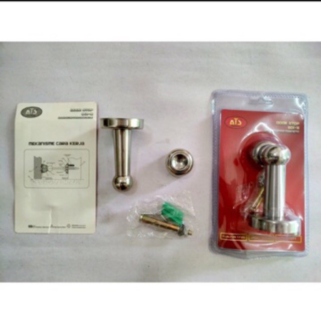 Door Stop Magnet ATS 801A Stainless - Door Stopper Magnetic 801-a - Penahan Ganjalan Pintu Stenles