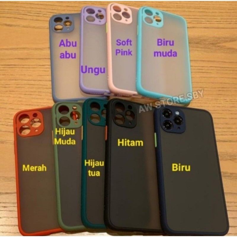 Bumper Case samsung M11/ A11 Aero case protect camera