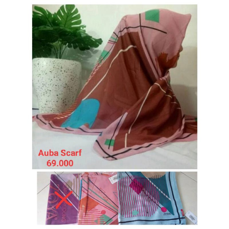 Zoya Auba Scarf / Kerudung Zoya / Zoya Scarf/ Zoya Ori