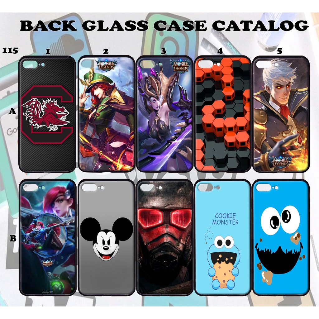 Softcase 2 in 1 Kaca Glossy Xiaomi Redmi Note 7