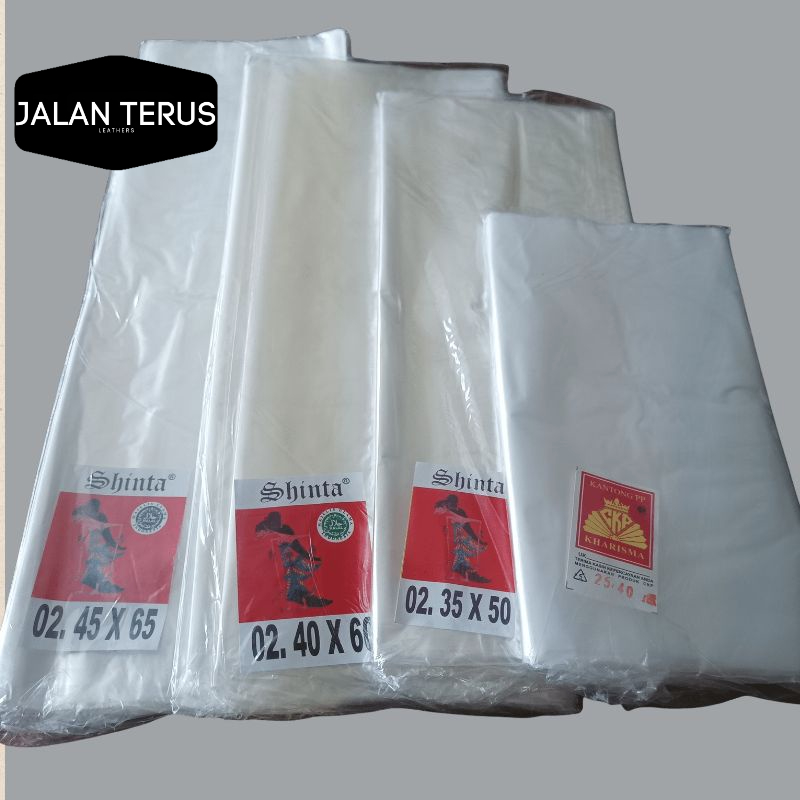Kantong Plastik Bungkus Sendal Sepatu per 0,25Kg