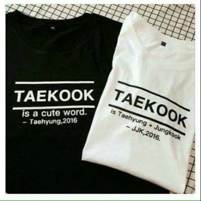 Kaos kpop taekook