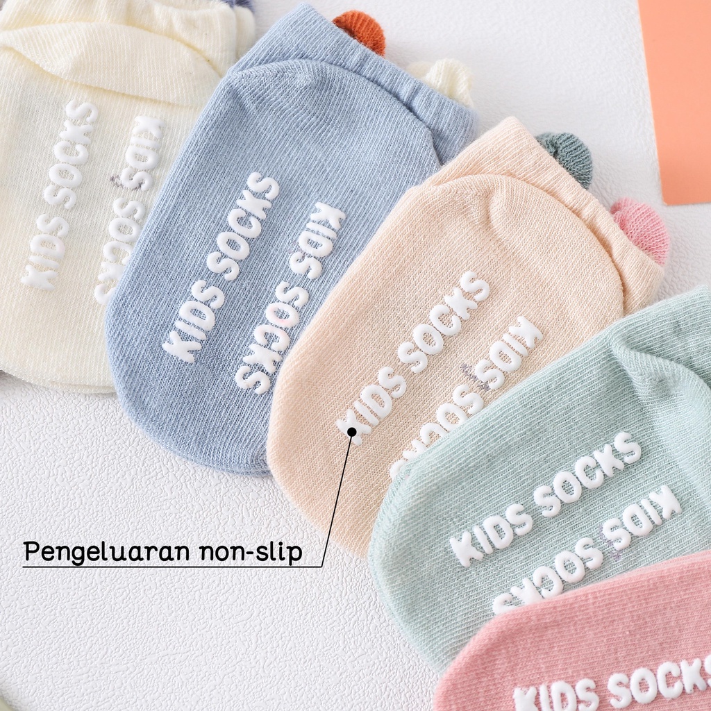 kaos kaki bayi lucu kaus kaki anak anti slip/Kaos kaki bayi/Kaos kaki anak/Kaos kaki lucu  L120-125