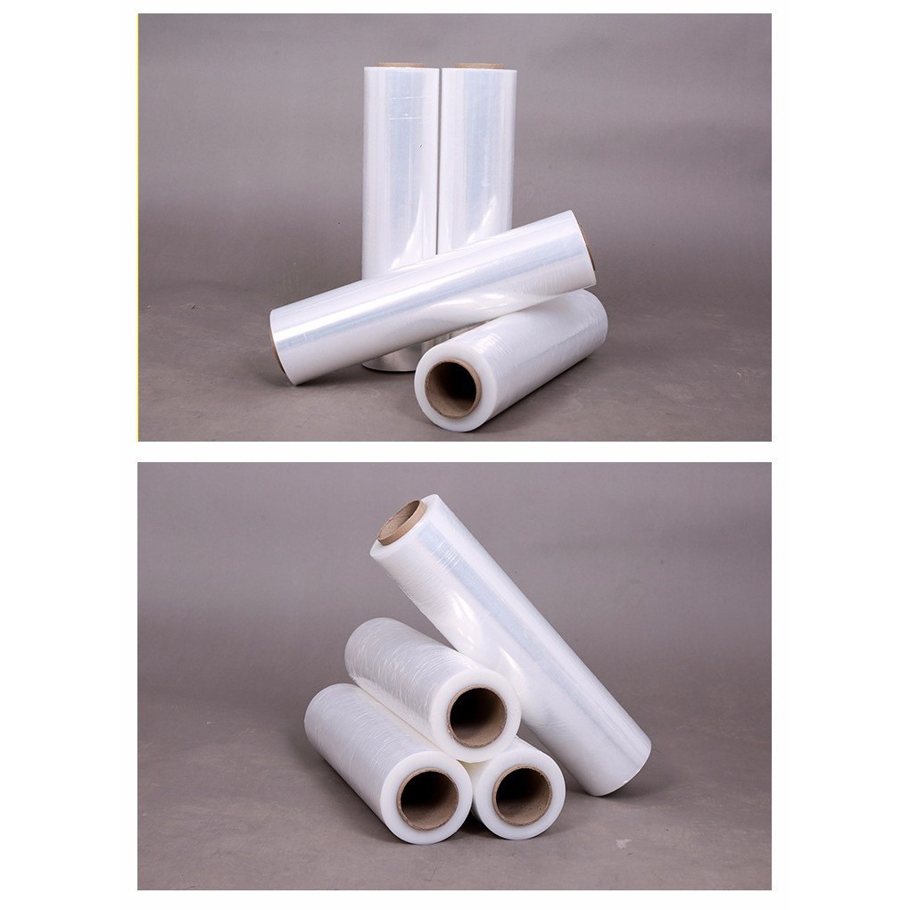 

RB Plastik Wrapping 25cm x 150m Stretch Film Bening Plastik Wrap Packing Koper Parcel Tebal Lentur