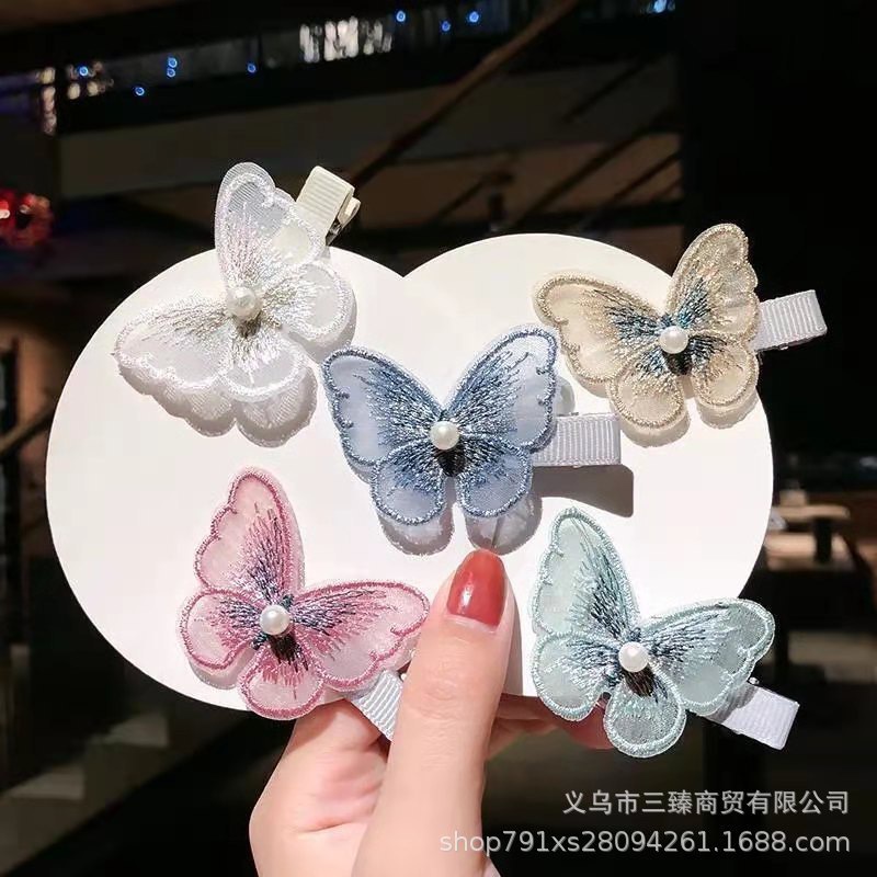 Jepit Rambut Kupu Kupu Butterfly Hair Pin Aksesoris Fashion Korea Wanita