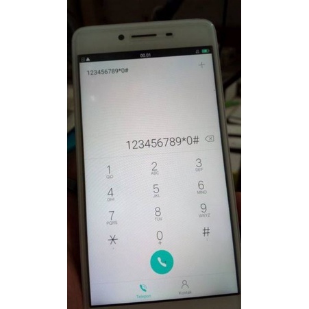 LCD oppo a37 cabutan asli tested normal MULUS
