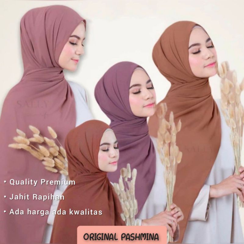 PASHMINA CERUTY BABY DOLL PREMIUM 180 x 75 ORIGINAL | Shopee Indonesia