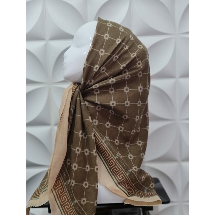 Hijab Voal Motif MAYKA /Hijab segiempat motif terbaru/Hijab segiempat jumbo/Hijab segiempat voal pre