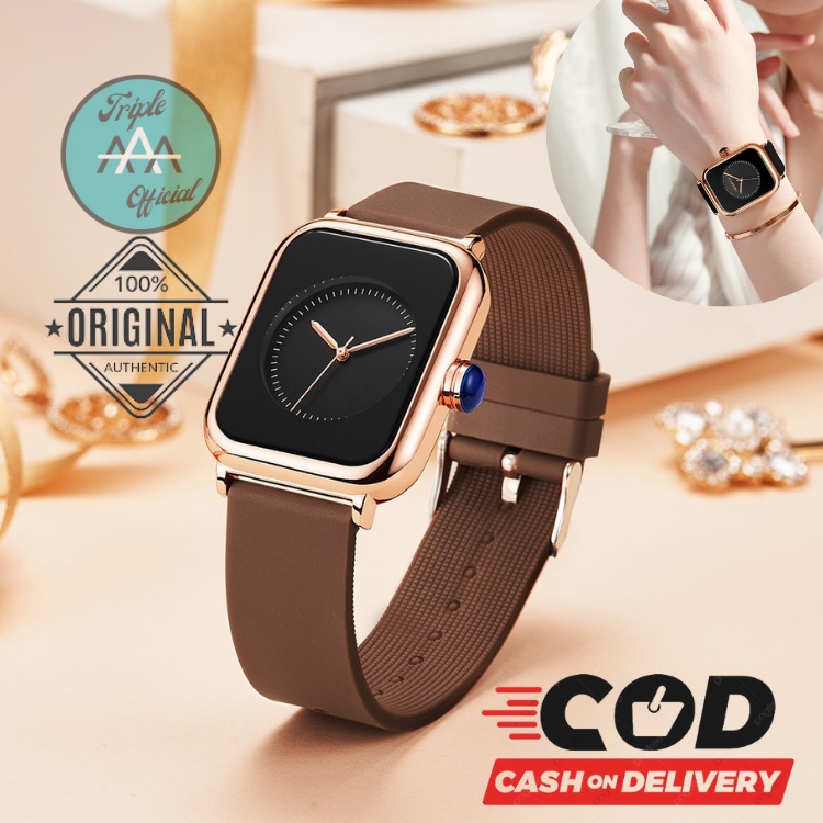 ORIGINAL Jam Tangan Cewek Elegan Casual / Jam Tangan Wanita Import / Jam Tangan Ori / Jam Tangan Wat