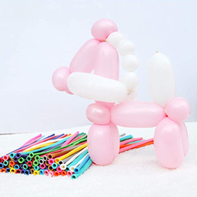 Balon Twist Macaron / Balon Panjang / Balon Cacing / Balon Pentil Satuan ( 1 Pcs )