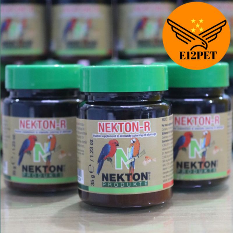 Nekton R Bird 35gr Intensif Red Color Feather Bird Shine & Brigthness / Pewarna Merah Burung