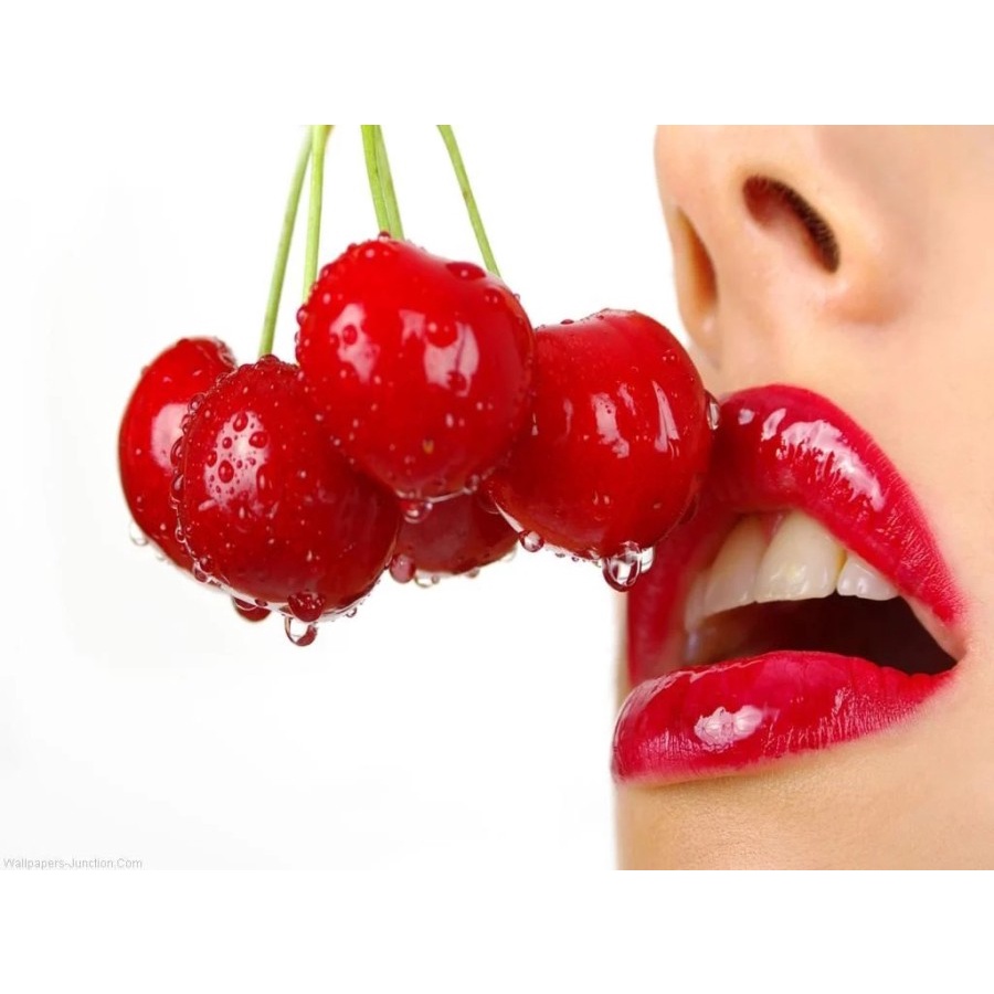 Frutaneira / Maraschino Cherries / Ceri Merah Cherry Tangkai / 4,25 kg