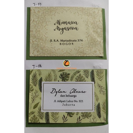 

AMPLOP PRAKTIS & SIMPLE - Amplop Kondangan/Amplop Custom Nama/Amplop Sumbangan