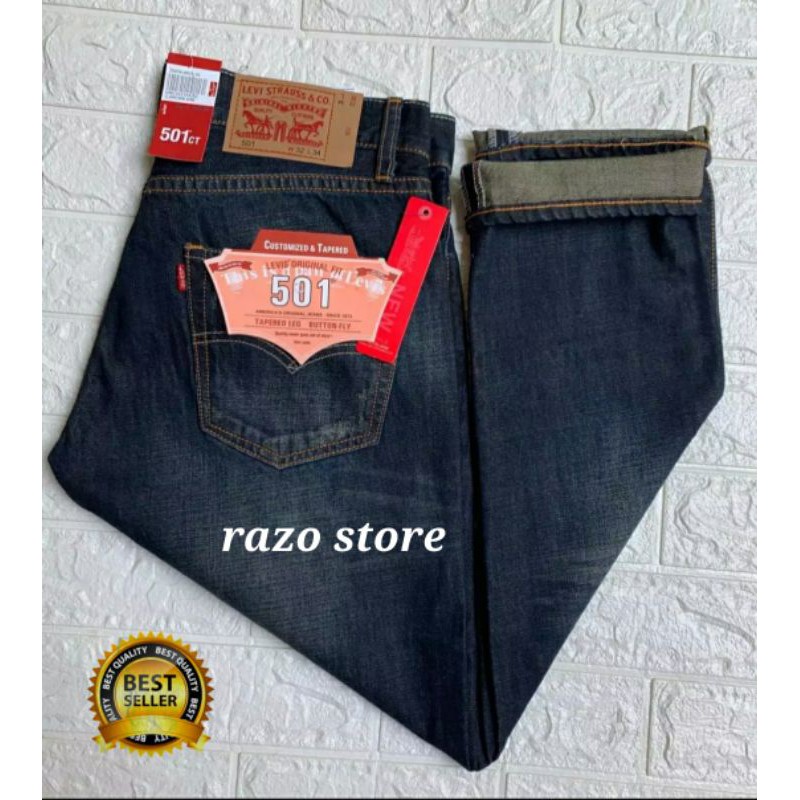 celana jeans pria 501 original