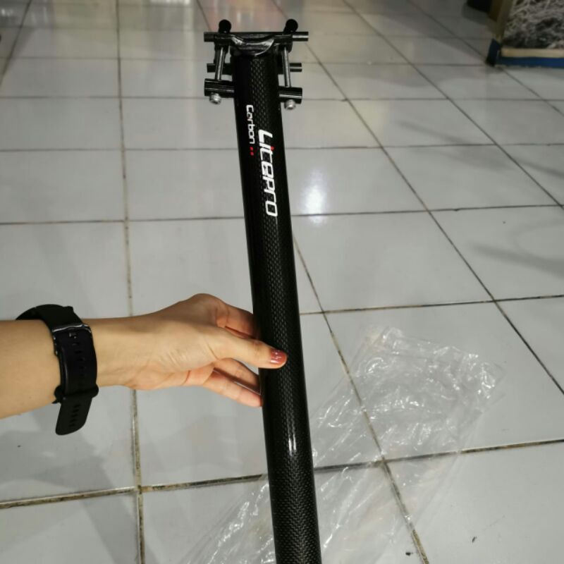 SEATPOST LITEPRO CARBON 33.9