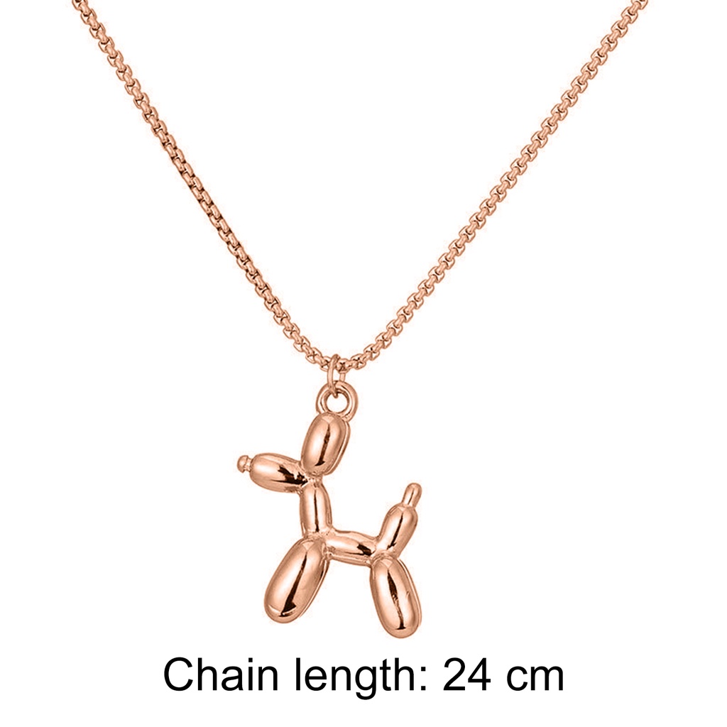 Hu Hu Hu Hu Hu Alat Bantu Pasang Kacamata♡ Kalung Liontin Anjing Bahan Alloy Tahan Korosi Untuk Pesta