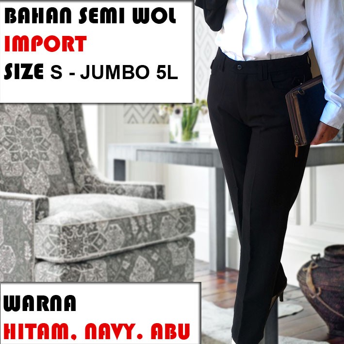 Celana Kerja Wanita Celana Kantor Wanita Panjang S Celana Kerja Wanita Celana Kantor Wanita Panjang S