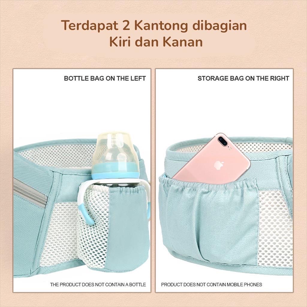 Coconi baby breathable hipseat carrier