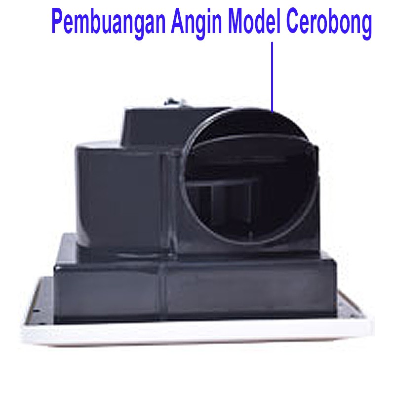 MVF893 Ceiling Exhaust/Hexos/Heksos Fan Plafon 8" Cerobong Paralon