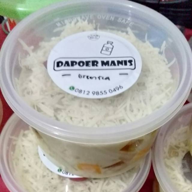 

Salad buah greentea