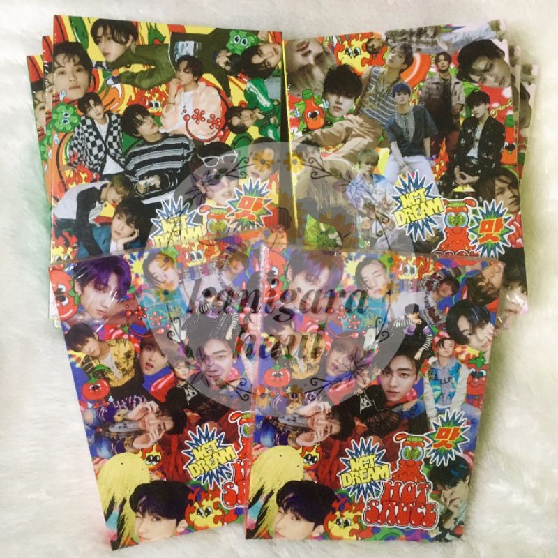 [READY STOCK] ALBUM NCT DREAM HOT SAUCE PB. Ver + POSTER