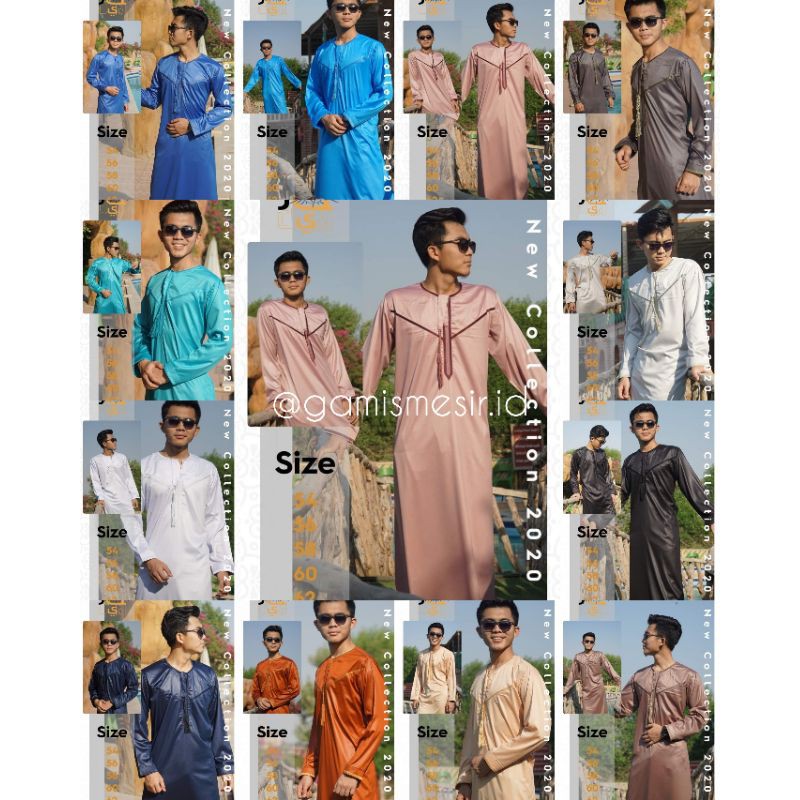 READY JUBAH/GAMIS PRIA DAFFAH HARAMAIN MESIR