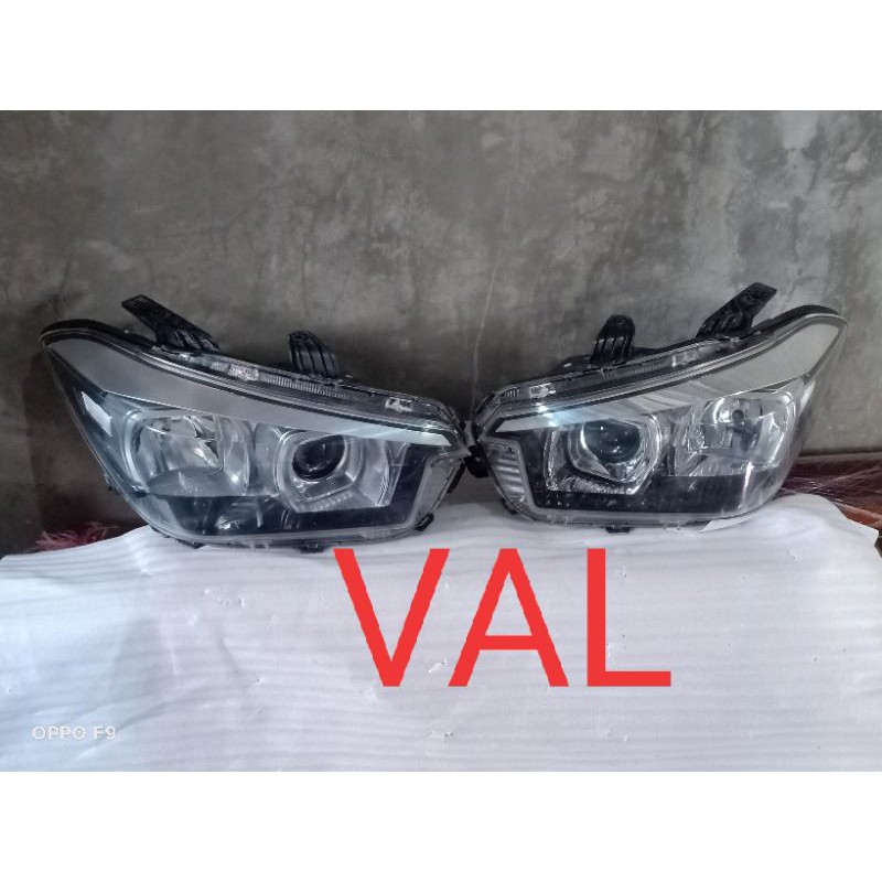 head lamp wuling confero s smoke
