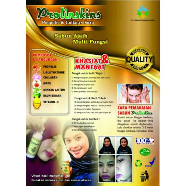 sabun PROLINSKINZ Miracle Soap